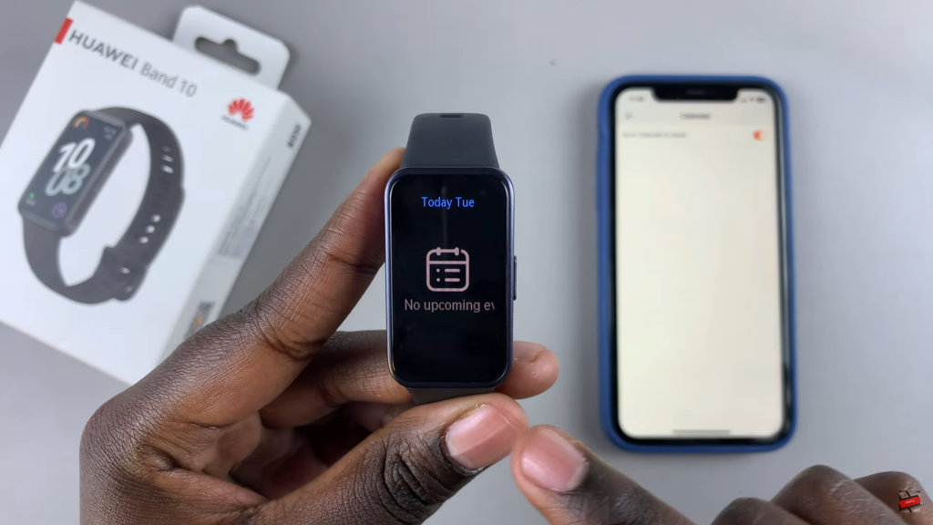 Enable Calendar Sync On Huawei Band 10