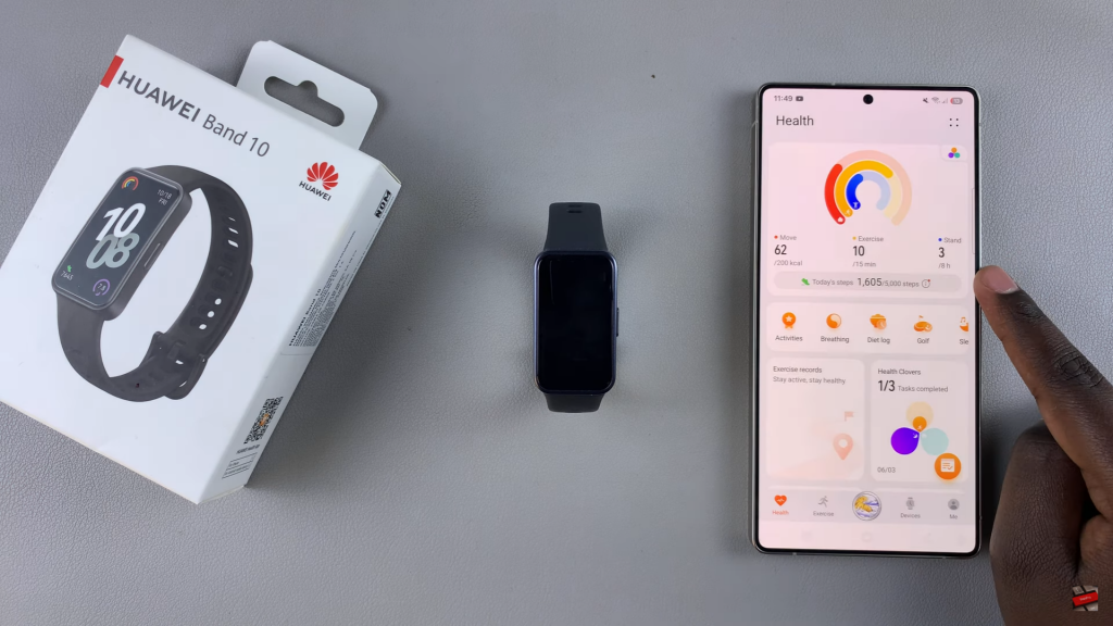 Hard Reset Huawei Band 10 With Huawei Health App