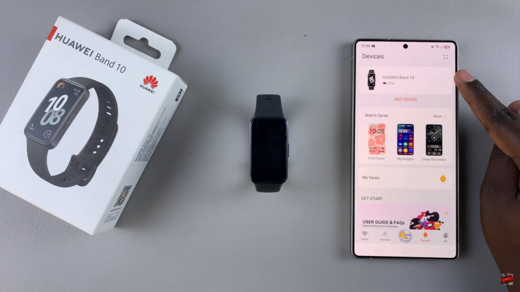 Hard Reset Huawei Band 10 With Huawei Health App