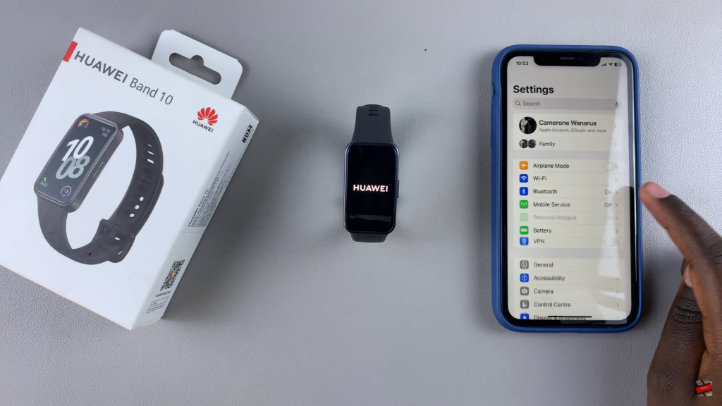 Factory Reset Huawei Band 10 With Huawei Health App