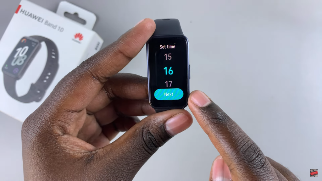 Set Alarm On Huawei Band 10